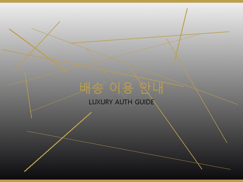 S급 레플 배송 이용 안내